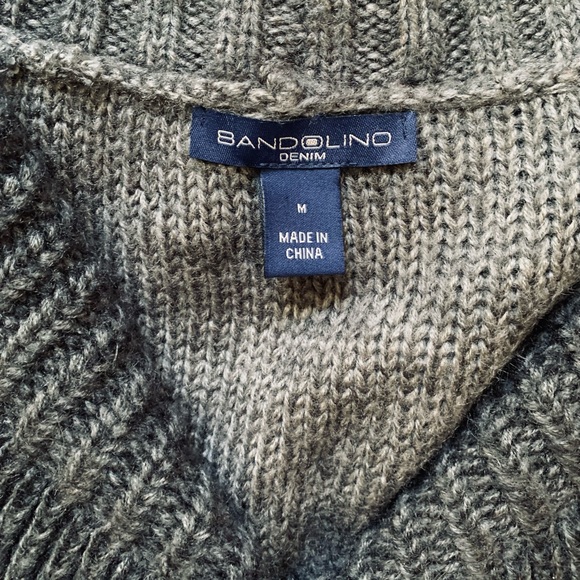 Bandolino Denim Sleeveless Cardigan w/ Ruffle - Picture 10 of 14